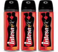 3 Pz x INTESA AMBRA D'ARABIA DEODORANTE PROFUMO SPRAY CORPO UNISEX 125 ml