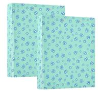 3 raccoglitori ad anelli da 1-1/2 pollici con tasche confezione da 1/2 copertina rigida scolastica