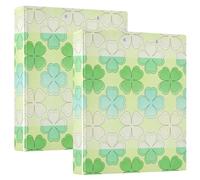 3 raccoglitori ad anelli da 1 e 1/2 pollici con tasche per studenti universitari con copertina rigida