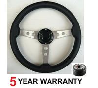 3 Raggi 13.7 INCH Volante E Kit Mozzo Per Austin Classico Rover Mini