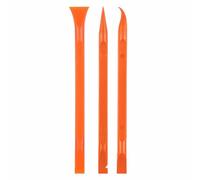 3 raschietti multiuso in plastica, design a doppia estremità, antigraffio, kit di strumenti per rimuovere adesivi per vetri e finestre, rimozione adesivi per auto, per spazi ristretti, fessure della