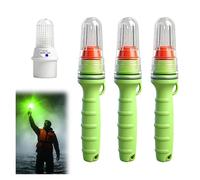 3 Razzi Razzi for Barche, 2026 Upgrade Razzi for Barche Approvati dalla Guardia Marina, Razzi elettronici di Soccorso for Barche for reti da Pesca, Boe e Barche(Green)