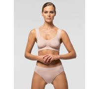 3 Reggiseni da donna brassiere anatomica Seamless spalla larga microfibra Pompea