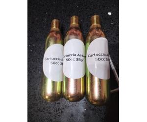 3 Ricariche Bomboletta CO2 Per Airbag Equitazione 50cc 38gr Abbiamo Tutti I Tipi