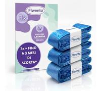 3 Ricariche Mangiapannolini Compatibili con Tommee Tippee e Maialino 6m | Buste Profumate alla Lavanda, Sacchetti Multistrato Antiodore ad Alta Resistenza