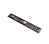 3 righelli di misurazione PCB da 15 cm, 20 cm, 25 cm, con grafico stampato della larghezza della traccia, misurazione dell'angolo e riferimento del pacchetto di chip comuni per componenti SMD