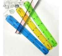 3 righelli flessibili, 30 cm, in plastica morbida, infrangibili, infrangibili, sicuri, trasparenti, morbidi, dritti, piatti, per casa, scuola, ufficio