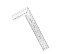 3. Righello A 90° Con Base In Alluminio Resistente Con Scale Per La Progettazione Architettonica Artigianato In Legno E Layout Costruzione Righello Angolo Retto A Doppia