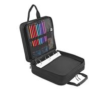 3 Ring Binder | Expanding File Folder | Multiple Pockets & Storage Organizer With Shoulder Strap for Students Adults School Office Business Study Work Documents Laptop