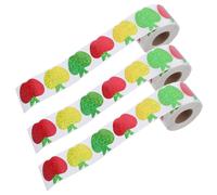 3 Rolls Adesivi Chiudi Busta Sigilli Per Buste Feste Etichette Tenuta