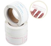 3 Rolls Etichette Adesive Per Congelatore Removibili Adesivi Date Alimentari