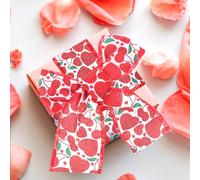 3 Rolls Nastri in Poliestere Decorazione Per Feste Di Matrimonio