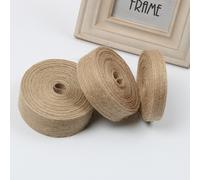 3 Rolls Nastro Per Decorazioni Decorativo Artigianale Tessuto Di Tela