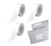 3 Rolls Qutie Self Adhesive Labels 15mm Waterproof - Caricabatterie Compatibile con PRT Qutie/Makeid L1 Custom Sticker Labels - Barcode Printing, Name, Date, Price