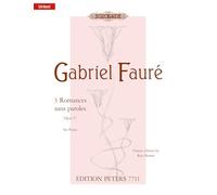 3 Romances Sans Paroles Op. 17 for Piano