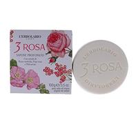 3 ROSA SAPONE PROFUMATO 100 G