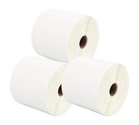 3 Rotoli 100mm x 150mm Etichette termica diretta compatibili per Zebra GK420d GK420t GC420d GX420d GX420t GC420t GX430t GT800 LP2844 TLP 2844 CL-S521 CL-S621 CL-S631 (500 Etichette per Rotolo)