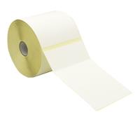 3 ROTOLI - 1500 ETICHETTE TERMICHE 100x150 ADESIVE BIANCHE PER STAMPANTI
