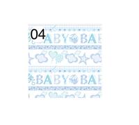 3 Rotoli carta da Regalo BAMBINI per confezione - 6 fogli da 70 x 100cm - Fantasia 4 - PATCHWORK BOY Celeste NASCITA Bimbo - per confezionare regali di nascita, compleanno, primo compleanno bambino