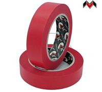 3 ROTOLI CARTA GOMMATA ROSSO MOLTO FORTE PER ESTERNO E CARROZZERIA FINO 80°