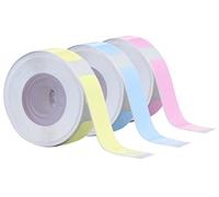 3 rotoli di etichette adesive termiche 12 x 40 mm, 480 etichette, colorate