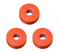 3 rotoli di filo da pesca in cotone con nodi per fermare profondamente zattere d'acqua lenza da pesca resistente all'usura cotone nodo stop durevole