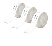 3 rotoli di nastro adesivo termico 14 x 40 mm per etichette per stampanti a etichette, per stampa di codici a barre, nomi, prezzi, casa, scuola, ufficio, ecc. (180 etichette/rullo)
