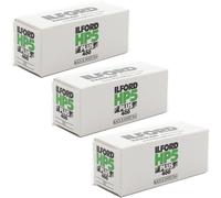 3 rotoli di pellicola Ilford HP5 400 120