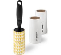 3 rotoli di ricambio per rullo di lanugine per IKEA BASTIS, manico gratuito