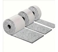 3 rotoli di tamponi in feltro autoadesivi per mobili, protezione multi-uso per pavimenti in legno duro, per armadi, tavoli, sedie, artigianato - protezione antiscivolo e antigraffio durevole per altri