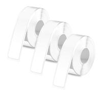 3 Rotoli Nastri per Etichette per Phomemo D30, 15mmx6m Adesivi Lunghi in Carta Termica Autoadesivi Rotolo di Nastro per Etichette Carta per Stampa Etichette per Ufficio Casa Cucina (Bianco)