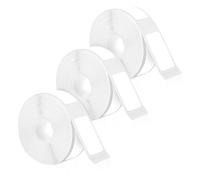 3 Rotoli Nastro per Etichette per Phomemo D30, Carta per Stampante Etichette Adesivi Impermeabile Etichette Termiche per Macchina Etichettatrice per Casa Ufficio Scuola (Bianco, 12mm x 22mm)