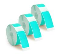 3 Rotoli Nastro per Etichette per Phomemo D30 Etichettatrice, 15mm x 30mm Nastro per Etichette Autoadesivo Carta Termica Adesiva Rotolo per Casa Ufficio Scuola Forniture (Blu)