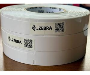 3 Rotoli Zebra Z-Band Braccialetti ZBAND1 2.5cm x 27.9cm 530 Etichette/Rotolo