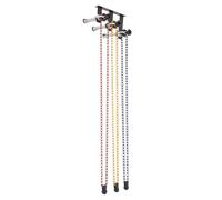 3 rulli manuale Sfondo Sistema di Sfondo Supporto Backdrop Stand Elevation Fotografia Sollevatore Sistema di Montaggio Triassale Con Gancio + Catene