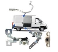 3 rulli + perno di centraggio porta compatibili per Boxer 2, Ducato 2 | Jumper 2 (2002-2006) guida porta laterale destra - Guida SUPERIORE - CENTRALE - INFERIORE | 9033S0