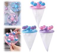 3 sacchetti filtro per lavatrice per rimuovere i capelli, riutilizzabili, per peli di animali e lanugine, sacchetti per filtro della biancheria per vestiti puliti (tutti)