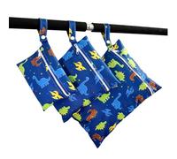 3 sacchetti per pannolini igienici, portatili, riutilizzabili, da appendere, per passeggini, comodini