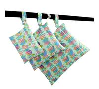 3 sacchetti per pannolini igienici, portatili, riutilizzabili, da appendere, per passeggini, comodini