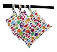 3 sacchetti per pannolini igienici, portatili, riutilizzabili, da appendere, per passeggini, comodini