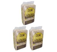 3 Sacchetti Qualità Superiore Grande Paglia di Orzo Piccoli Animali Biancheri...