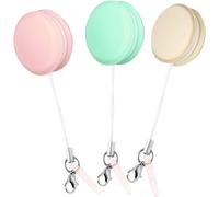 3 salviette per la pulizia dello schermo Macaron per occhiali e dispositivi, panno morbido per la pulizia delle lenti