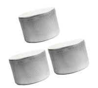 3 scatole di alluminio del suolo con coperchi contenitori di pesatura di grado di laboratorio per campionamento di campioni di campioni di campioni di campioni di campioni di laboratorio