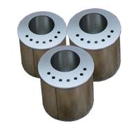 3 scatole di combustione e 3 piastre di risparmio in lamiera stagnata, contenitore per caminetto in gel