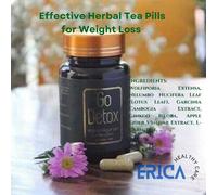 3 scatole di pillole per tisane GO DETOX per la perdita di peso -...