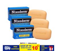 3 scatole di sapone NIXODERM allo zolfo e all'acido salicilico 100 g - proble...
