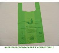 3 SCATOLE SHOPPERS BUSTA 4 KG COMPOSTABILE BIODEGRADABILE 27X50 MEDIA