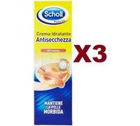 3 SCHOLL CREMA IDRATANTE ANTISECCHEZZA PIEDI MANTIENE LA PELLE MORBIDA - 75ml