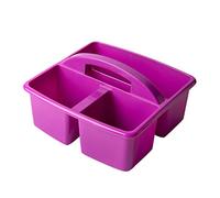 3 scomparti portaoggetti divisi cestino cestino multiuso per bambini arte titolare caddies casa scuola ufficio organizzatore portatile contenitori scatola