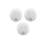 3 Sensori di Allarme Antincendio Wireless A 433 MHz per Sistemi di Allarme di Sicurezza Domestica RF Tuya WIFI GSM